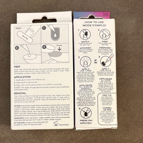 Kiss Gel Fantasy Magnetic Press-On Nails - Lavender - Picture 2 of 2